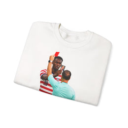 Soccer Red Card Crewneck Sweatshirt — "It's Called Soccer!" Graphic