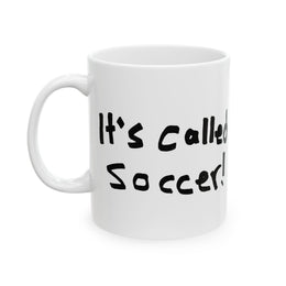 It's Called Soccer! Red Card Coffee Mug