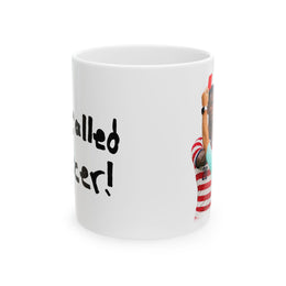 It's Called Soccer! Red Card Coffee Mug