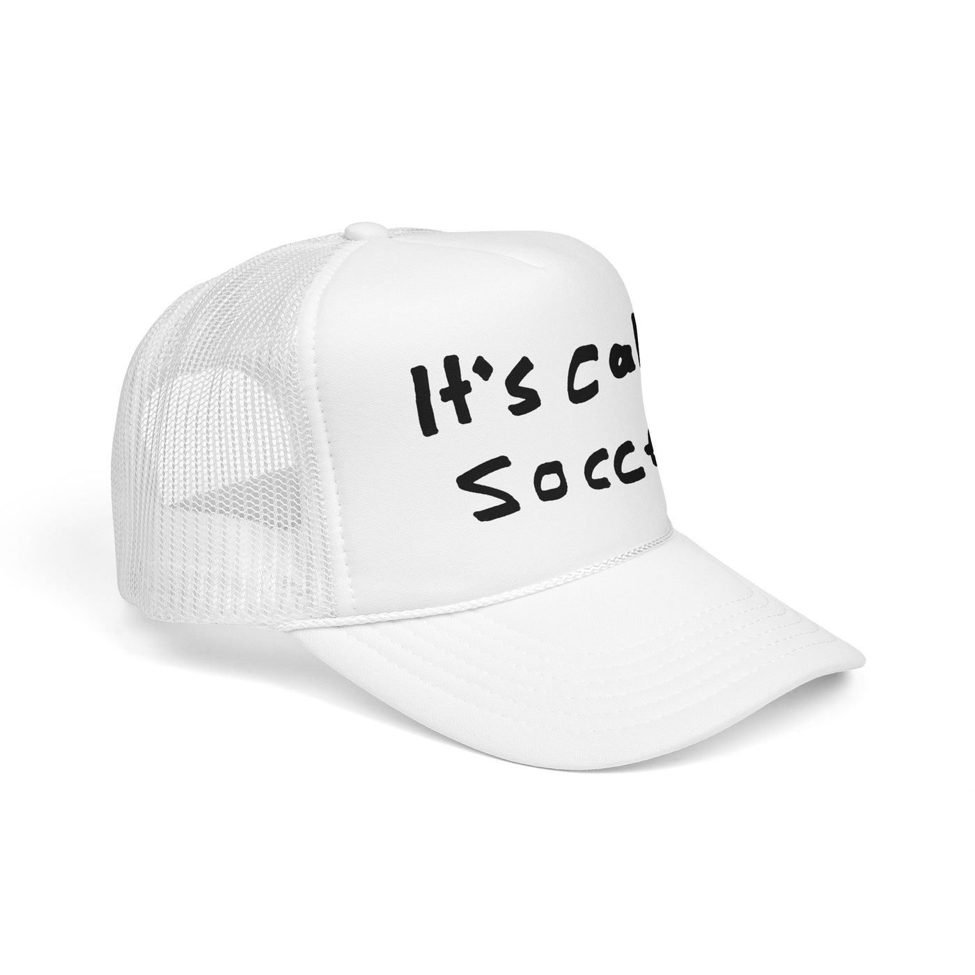 It's Called Soccer Trucker Hat — Retro Foam Mesh Baseball Cap