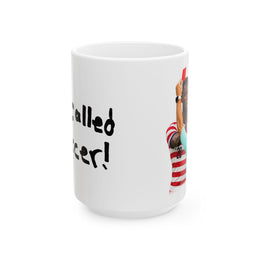 It's Called Soccer! Red Card Coffee Mug