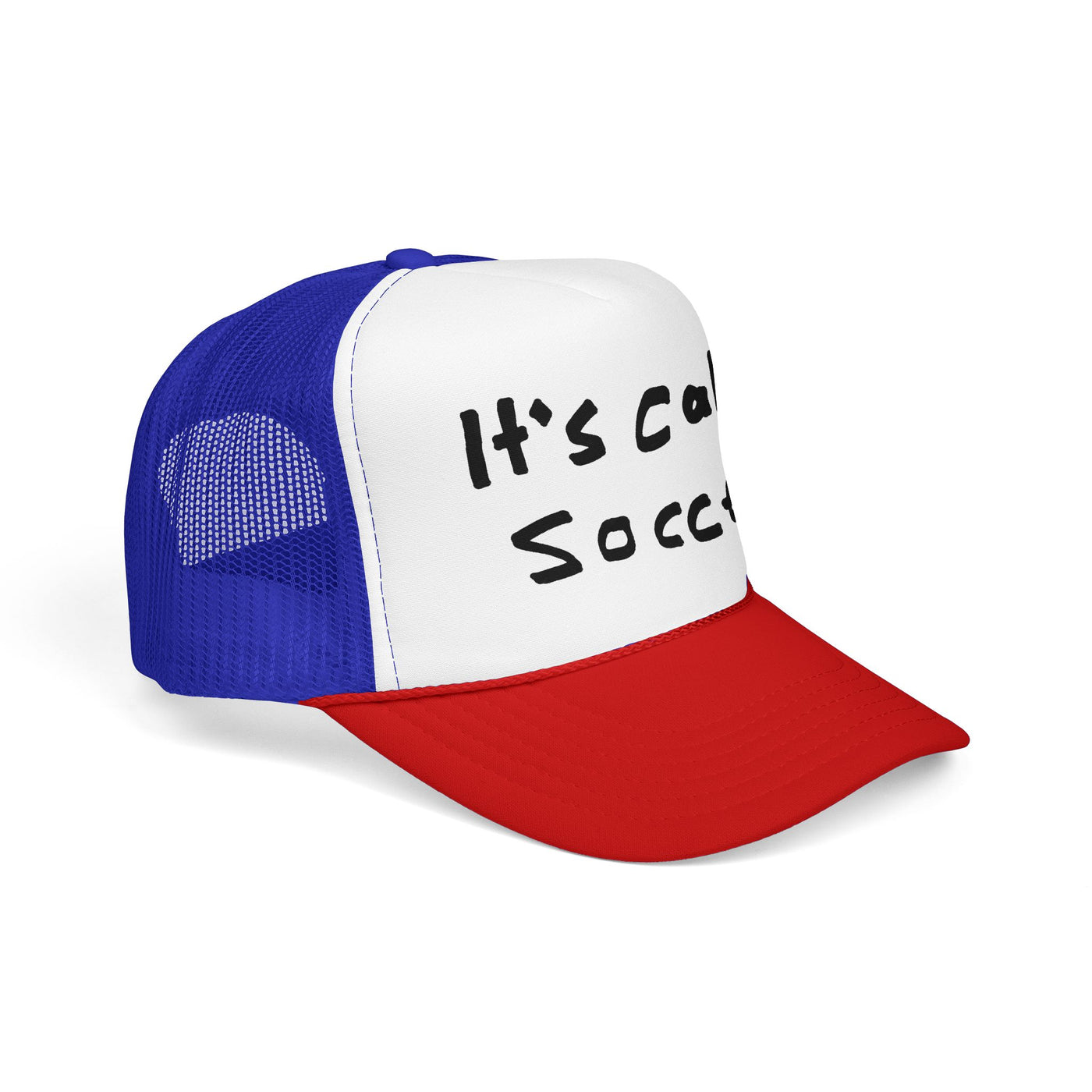 It's Called Soccer Trucker Hat — Retro Foam Mesh Baseball Cap