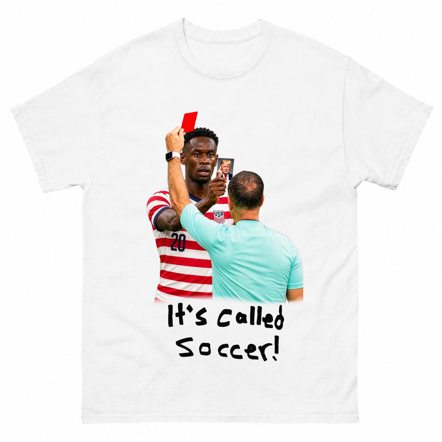 It's Called Soccer! Balogun Red Card T-Shirt